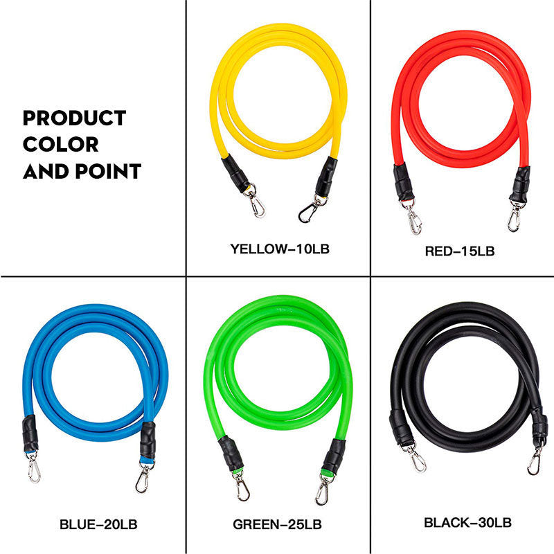 Pull Rope Elastic Rope Strength Training Set - GoVital Co.