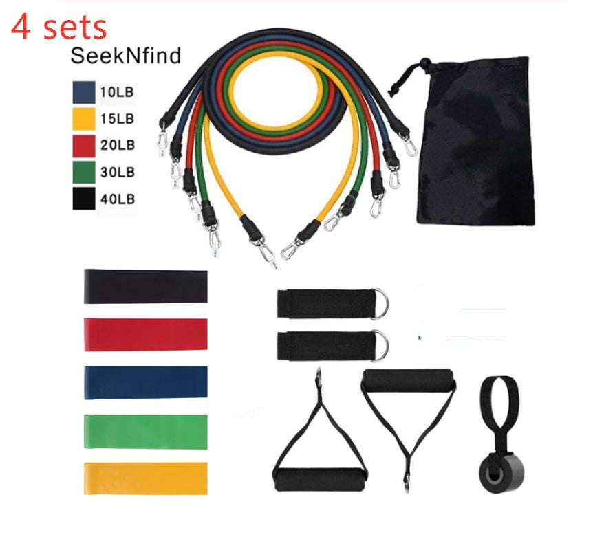 Pull Rope Elastic Rope Strength Training Set - GoVital Co.