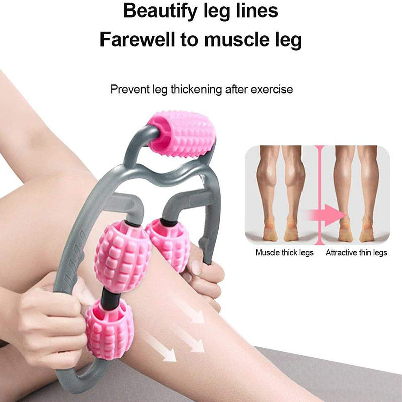 U Shape Trigger Point Massage Roller Full Body Massage Tool - GoVital Co.