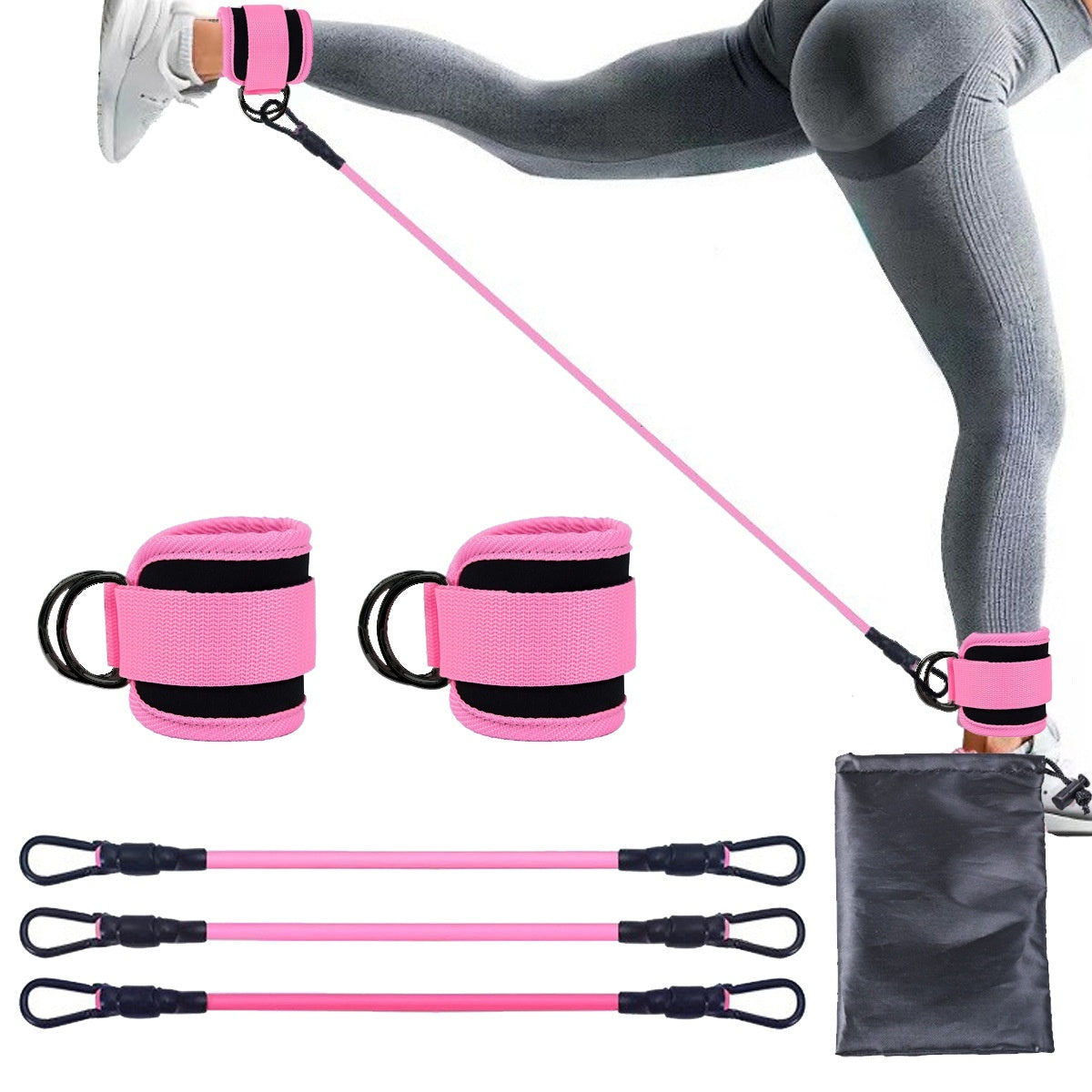 Ankle Strap Resistance Bands - GoVital Co.