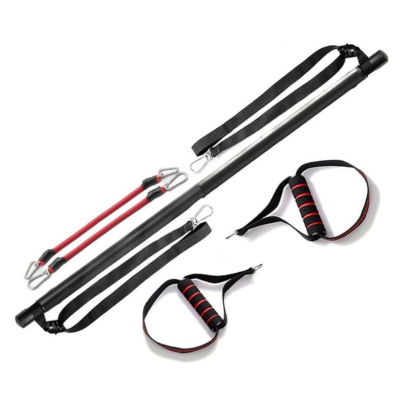 Portable Home Gym Workout Equipment Perfect Stretched Fusion Exercise Bar And Bands - GoVital Co.