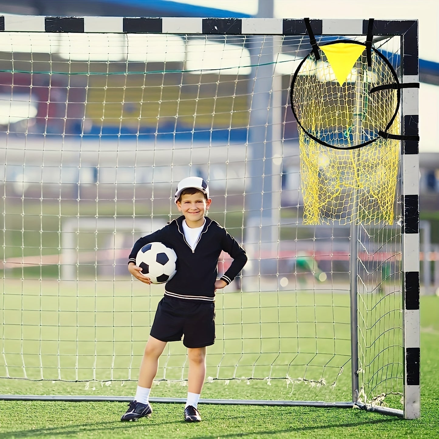 Soccer Training Goal Net Portable Sports Soccer Goal Practice Throwing Training Soccer Net - GoVital Co.