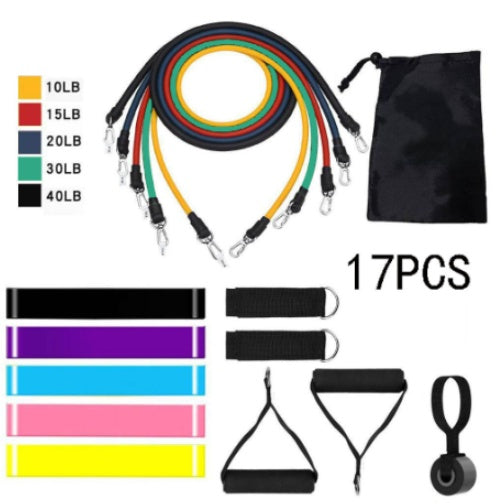 Rally Rope Set 11 Piece Set Rally Resistance Bands - GoVital Co.