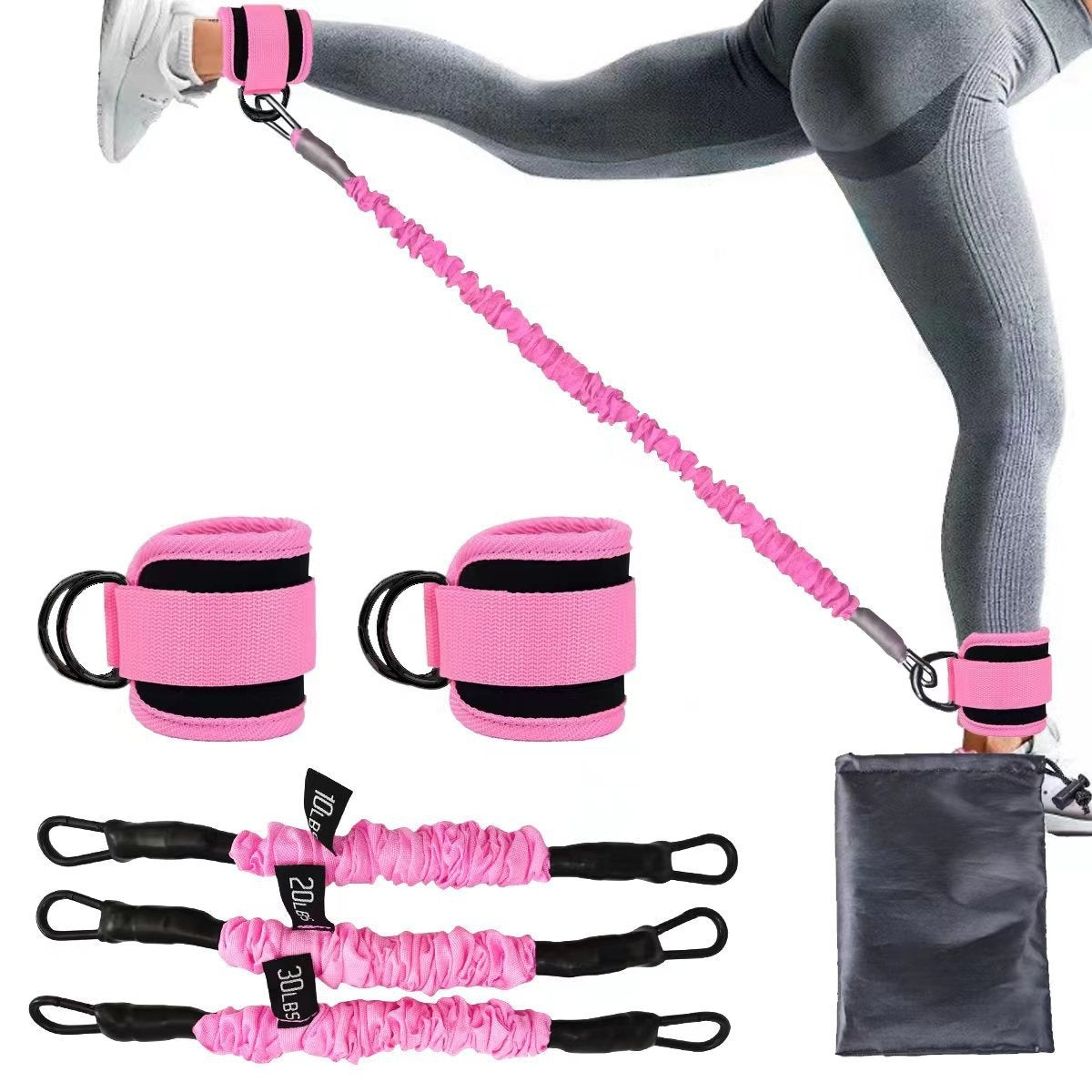 Ankle Strap Resistance Bands - GoVital Co.