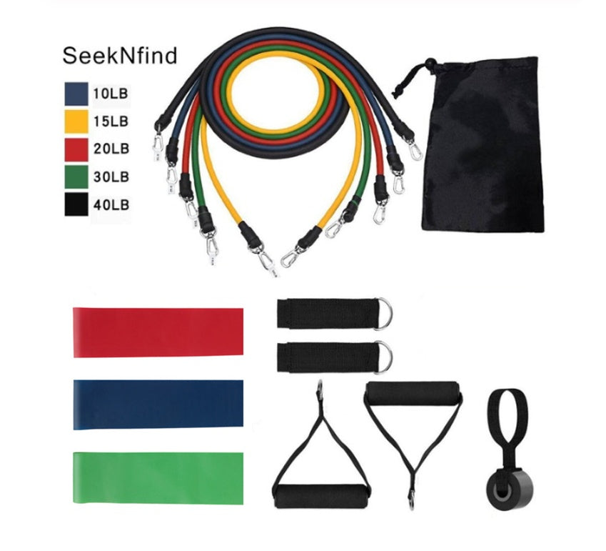 Pull Rope Elastic Rope Strength Training Set - GoVital Co.
