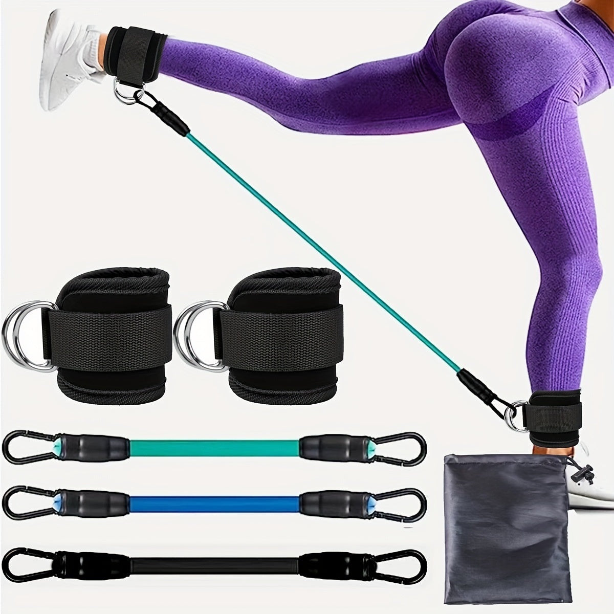Ankle Strap Resistance Bands - GoVital Co.