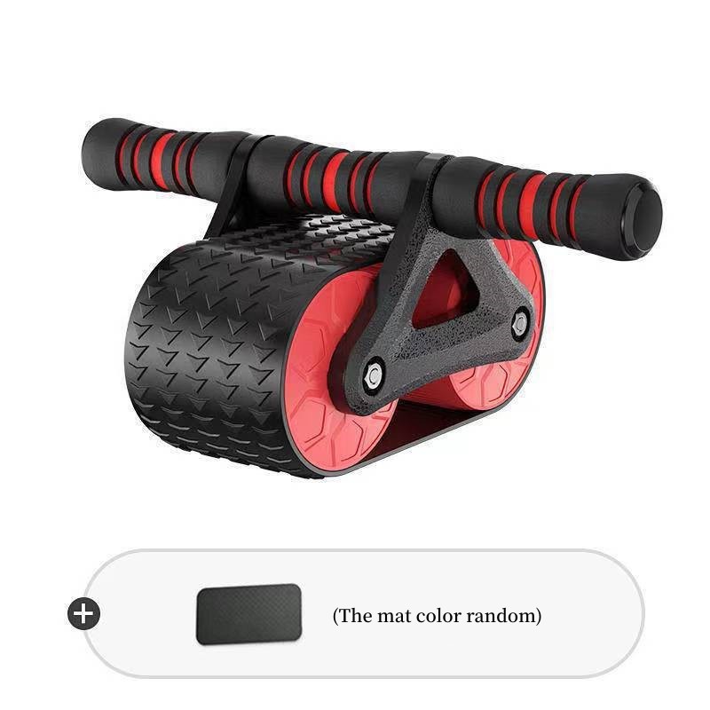 Double Wheel Abdominal Exerciser Women Men Automatic Rebound Ab Wheel Roller - GoVital Co.