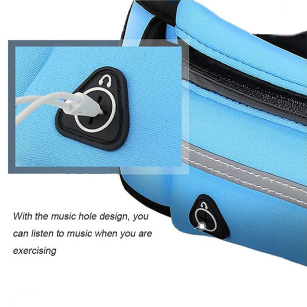 Fitness Waist Bag With Pocket Slim Running Jogging Belt - GoVital Co.