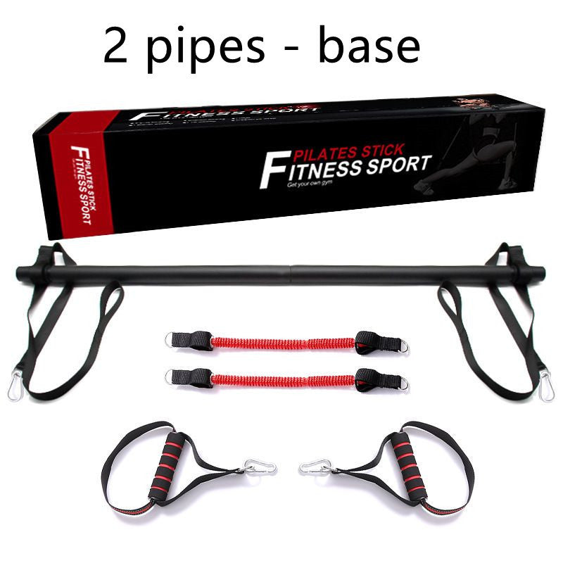 Portable Home Gym Workout Equipment Perfect Stretched Fusion Exercise Bar And Bands - GoVital Co.