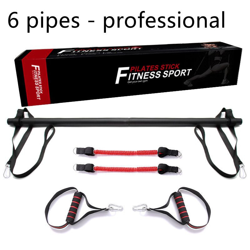 Portable Home Gym Workout Equipment Perfect Stretched Fusion Exercise Bar And Bands - GoVital Co.