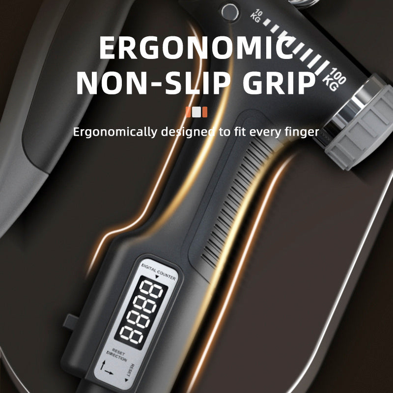 Smart Counting Grip 10-100KG Grip Free Adjustment Professional Hand Training - GoVital Co.