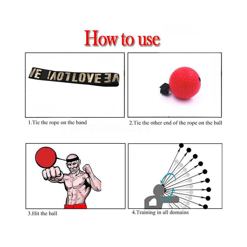 Boxing Reflex Speed Punch Ball - GoVital Co.