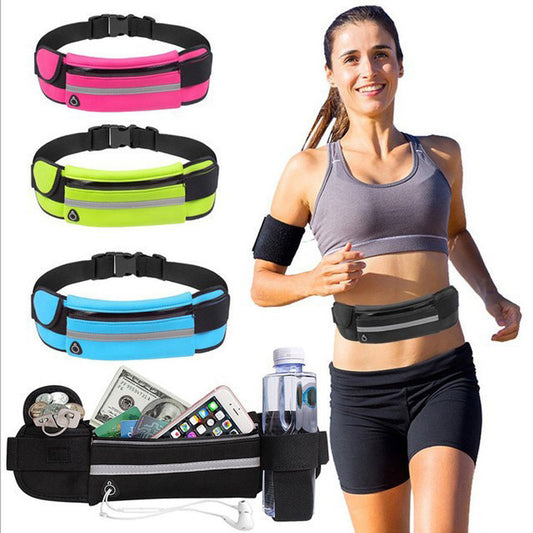 Fitness Waist Bag With Pocket Slim Running Jogging Belt - GoVital Co.