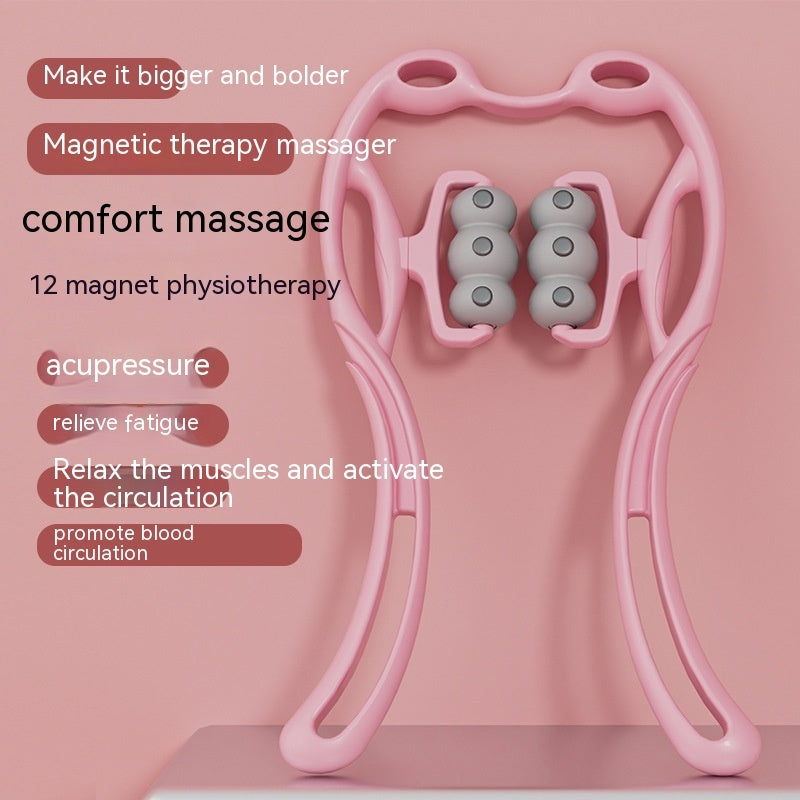 Magnetic Therapy Neck Massager Manual Clip Neck - GoVital Co.