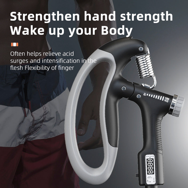 Smart Counting Grip 10-100KG Grip Free Adjustment Professional Hand Training - GoVital Co.