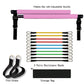Fitness Yoga Pilates Bar Portable Gym Accessories Sport Elastic Bodybuilding Resistance Bands - GoVital Co.