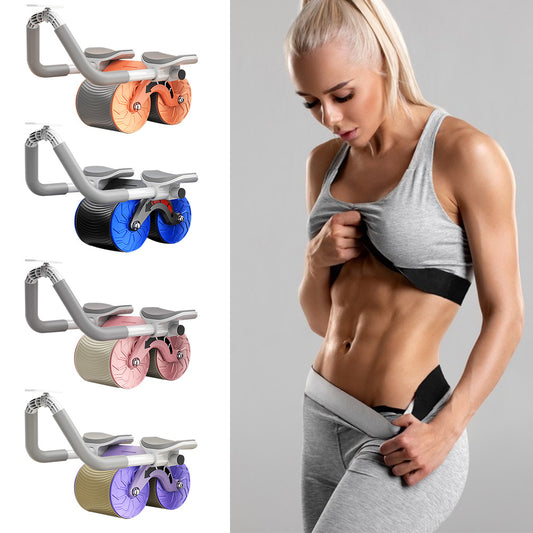 Male And Female Household 2 In 1 Exercise Belly Wheel Indoor Fitness Sports - GoVital Co.